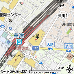 ＳＡＣ’ＳＢＡＲ　草津近鉄百貨店周辺の地図
