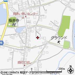 兵庫県西脇市黒田庄町岡507周辺の地図