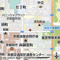 京都府京都市上京区西鷹司町13周辺の地図