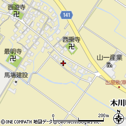 滋賀県草津市木川町280周辺の地図