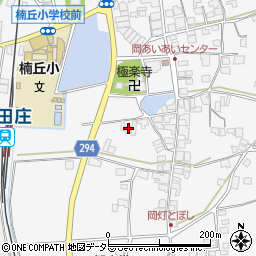 兵庫県西脇市黒田庄町岡580周辺の地図