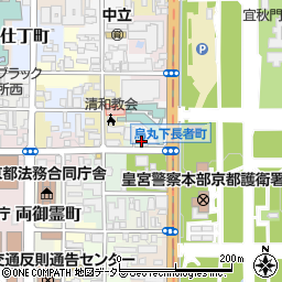 京都府京都市上京区鷹司町周辺の地図