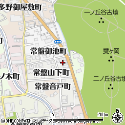 京都府京都市右京区常盤御池町15周辺の地図