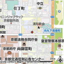 京都府京都市上京区西鷹司町16周辺の地図