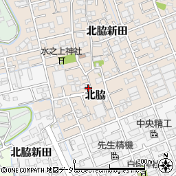 静岡県静岡市清水区北脇新田420周辺の地図