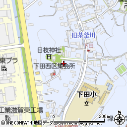 滋賀県湖南市下田3260周辺の地図