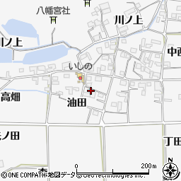 京都府亀岡市稗田野町太田油田周辺の地図