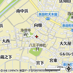 愛知県刈谷市泉田町向畑41周辺の地図
