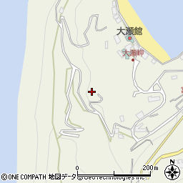大瀬岬憩海荘周辺の地図