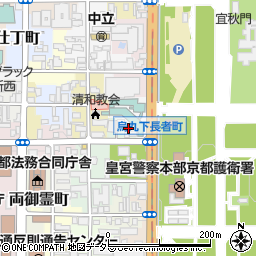 京都府京都市上京区元浄花院町607周辺の地図
