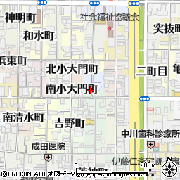 京都府京都市上京区蛭子町369-1周辺の地図