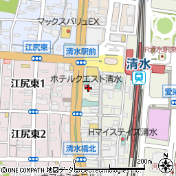 静岡県静岡市清水区真砂町3周辺の地図