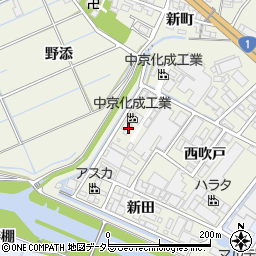 中京化成工業株式会社周辺の地図