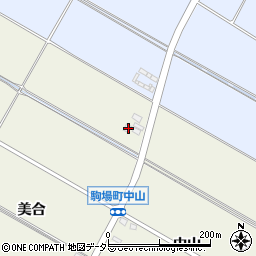 愛知県豊田市駒場町美合16周辺の地図