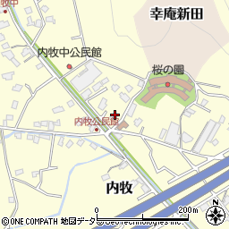 静岡県静岡市葵区内牧1590周辺の地図