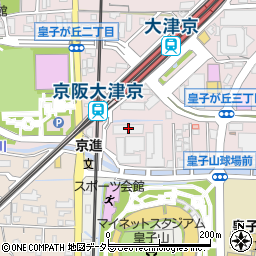 大津京ステーションプレイス周辺の地図