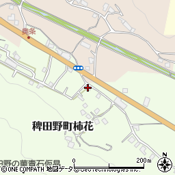 京都府亀岡市稗田野町柿花中道32周辺の地図