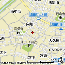 愛知県刈谷市泉田町向畑33-2周辺の地図