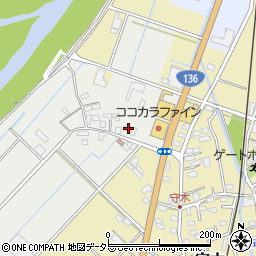 静岡県伊豆の国市白山堂545-2周辺の地図