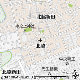 静岡県静岡市清水区北脇新田413周辺の地図