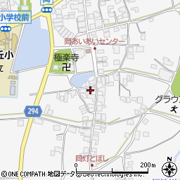 兵庫県西脇市黒田庄町岡518周辺の地図