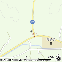 兵庫県三田市母子748周辺の地図