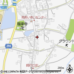 兵庫県西脇市黒田庄町岡515周辺の地図