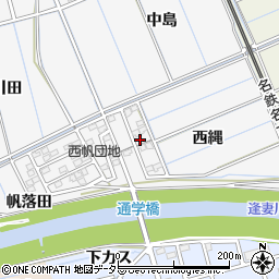 愛知県刈谷市今川町（西縄）周辺の地図