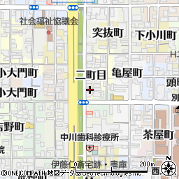 京都府京都市上京区二町目31周辺の地図