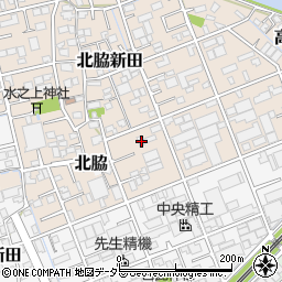 静岡県静岡市清水区北脇新田318周辺の地図