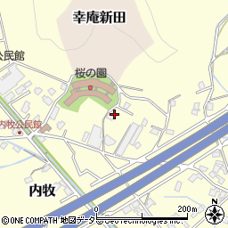 静岡県静岡市葵区内牧1719周辺の地図