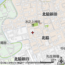 静岡県静岡市清水区北脇新田366周辺の地図