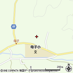 兵庫県三田市母子1490周辺の地図