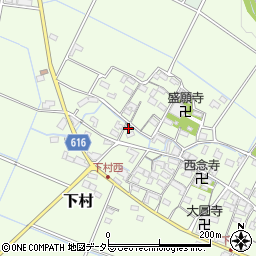 三重県三重郡菰野町下村1694周辺の地図