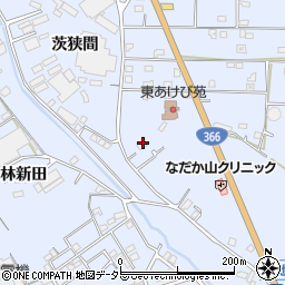 愛知県大府市横根町名高山149周辺の地図