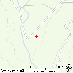 愛知県新城市海老タンモ33-2周辺の地図