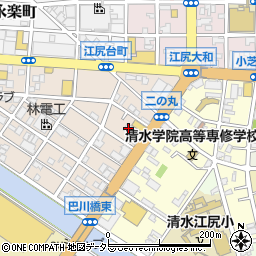 カラオケ２００１年江尻台店周辺の地図