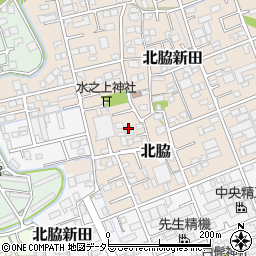 静岡県静岡市清水区北脇新田363周辺の地図