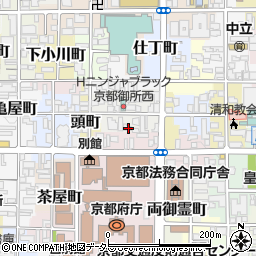 京都府京都市上京区仲之町281周辺の地図