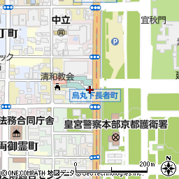 京都府京都市上京区元浄花院町周辺の地図