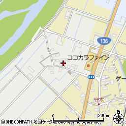 静岡県伊豆の国市白山堂84周辺の地図