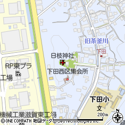 滋賀県湖南市下田3259周辺の地図
