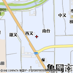 京都府亀岡市大井町並河西又周辺の地図