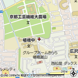 京都府京都市右京区嵯峨新宮町29-6周辺の地図