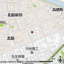 静岡県静岡市清水区北脇新田304周辺の地図
