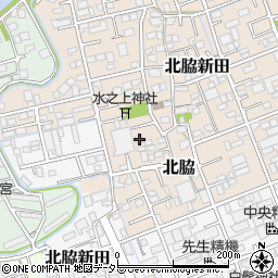 静岡県静岡市清水区北脇新田364周辺の地図