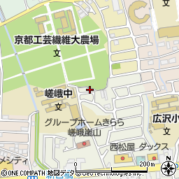 京都府京都市右京区嵯峨新宮町29-11周辺の地図