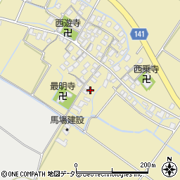 滋賀県草津市木川町265-1周辺の地図