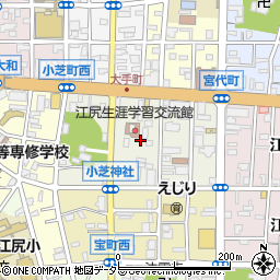 静岡県静岡市清水区小芝町周辺の地図