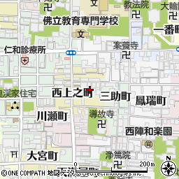 京都府京都市上京区三助町280-41周辺の地図